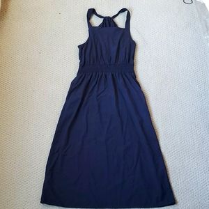 H&M Navy Midi Summer dress